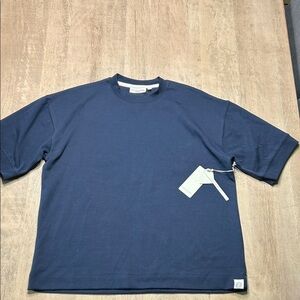Classic Navy Crew Neck Tee